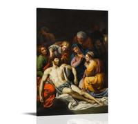 MYHRDF Lamentation of ChristLiving - Lienzo decorativo para pared, impermeable, multifuncional, resistente a los rayos UV, sin marco, estilo 16 x 24 pulgadas (40 x 60 cm)