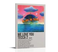 MYHRDF Lil Tecca We Love You Tecca Arte de pared para sala de estar, impermeable, multifuncional, lona para el hogar, oficina, resistente a los rayos UV, sin marco, estilo 20 x 30 pulgadas (50 x 75 cm
