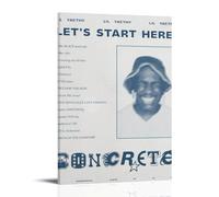 MYHRDF Lil Yachty Let's Start HereLiving - Lienzo decorativo para pared, impermeable, multifuncional, resistente a los rayos UV, sin marco, estilo 30 x 45 cm