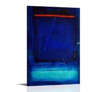 MYHRDF Mark RothkoLiving - Lienzo multifuncional impermeable para pared, resistente a los rayos UV, sin marco, estilo 50 x 75 cm