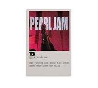 MYHRDF Pearl Jam TenLiving - Lienzo decorativo para pared, impermeable, multifuncional, resistente a los rayos UV, sin marco, estilo 20 x 30 cm