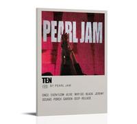 MYHRDF Pearl Jam TenLiving - Lienzo decorativo para pared, impermeable, multifuncional, resistente a los rayos UV, sin marco, estilo 30 x 45 cm