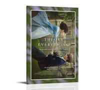 MYHRDF The Theory of EverythingLiving - Lienzo decorativo para pared, impermeable, multifuncional, resistente a los rayos UV, sin marco, estilo 20 x 30 cm