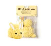 MYIHUIHUI Construya un kit de artesanía de Pascua de conejito Construya su propio conejito Decoración DIY Haga sus propios conejos de peluche for niños(Yellow)