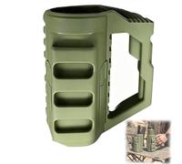 MYIHUIHUI Taza de crucero de asalto táctico, funda aislante táctica estilo asalto, portabebidas portátil manos libres for latas y botellas, equipo EDC for acampar, barbacoa y chupar rueda(Green-12oz)