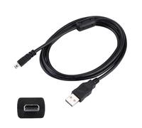 myikenjoy Cable USB compatible con cargador Nikon Coolpix UC-E6, compatible con Nikon Coolpix Consumer DSLR D3300, D750, D5300, D7200, D3200, cable USB de 3.3 pies, color negro