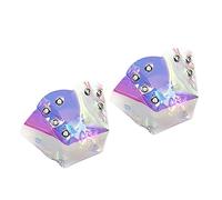 Myingaou 1 par de Protectores para los Dedos del Pie del PatíN de PVC Tapones para los Dedos del Pie para Patines de Ruedas Cubierta Protectora de los Dedos del Pie Protector de Zapatos
