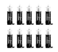 Myingaou 10 Piezas de Montaje de PláStico para 4 Way CPU Coolers 1155 775 CPU Disipador de Calor Pin de Montaje Tornillo de PresióN Ventilador de RefrigeracióN Sujetador