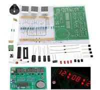 Myingaou AT89C2051 6 Pantalla LED Digital Reloj ElectróNico DIY Kit Receptor para Flujo
