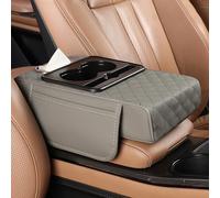 MYJDML Funda Reposabrazos Coche para MG One Pilot RX9 S9, Cojín de apoyabrazos de Coche de Piel, Reposabrazos Central para Coche Multifuncional,C