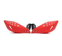 MYJDML Paramanos Moto para KTM 450 Rally Replica 2019-2025 2013, Protector De Manos Paramanos Moto, Antiviento Manillar Motocicleta Guardamanos,B-Red