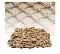 MYJIO Red Cuerda Cáñamo Red Transporte de Camiones, 6mm Espesor Malla Resistente Al Desgaste, Balcón Red Barandilla Jardín, Red Anticaída, Personalizable (Color : 10cm/10mm, Size : 2x6m(7x20ft))