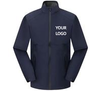 MYKDMCL Personalizada Al Aire Libre Camping Impermeable y Resistente Al Viento Hombres Mujeres Chaqueta Personalizada Impresa Logotipo De La Empresa Abrigo Casual Sudadera Color7,M