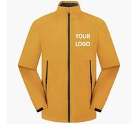 MYKDMCL Personalizada Al Aire Libre Camping Impermeable y Resistente Al Viento Hombres Mujeres Chaqueta Personalizada Impresa Logotipo De La Empresa Abrigo Casual Sudadera Color6,M