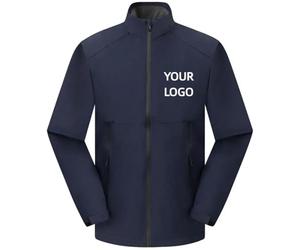 MYKDMCL Personalizada Al Aire Libre Camping Impermeable y Resistente Al Viento Hombres Mujeres Chaqueta Personalizada Impresa Logotipo De La Empresa Abrigo Casual Sudadera Color7,M