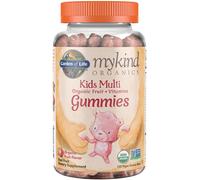 Mykind Organics Kids Multi Gummies, Sabor Fruta Ecológica - 120 gominolas veganas