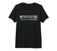 Mykonos Grecia Grecia Viajes Vacaciones I Love Greece Camiseta Premium