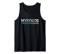 Mykonos Grecia Grecia Viajes Vacaciones I Love Greece Camiseta sin Mangas