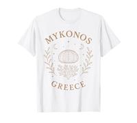 Mykonos Grecia Mystical Boho Beachcombing Sheller Camiseta