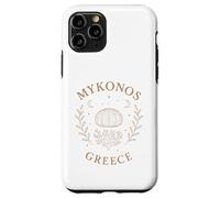 Mykonos Grecia Mystical Boho Beachcombing Sheller Carcasa para iPhone 11 Pro