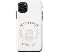 Mykonos Grecia Mystical Boho Beachcombing Sheller Carcasa para iPhone 11 Pro Max