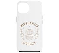 Mykonos Grecia Mystical Boho Beachcombing Sheller Carcasa para iPhone 13
