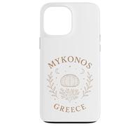 Mykonos Grecia Mystical Boho Beachcombing Sheller Carcasa para iPhone 13 Pro Max