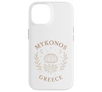 Mykonos Grecia Mystical Boho Beachcombing Sheller Carcasa para iPhone 14