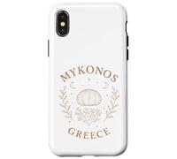 Mykonos Grecia Mystical Boho Beachcombing Sheller Carcasa para iPhone X/XS
