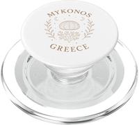 Mykonos Grecia Mystical Boho Beachcombing Sheller PopSockets PopGrip para MagSafe