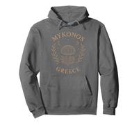 Mykonos Grecia Mystical Boho Beachcombing Sheller Sudadera con Capucha