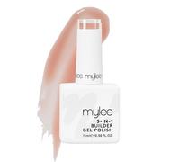 Mylee 5en1 Esmalte de Uñas Fortalecedor UV LED, Gel Transparente | Puntas Extensiones, Decoración de Uñas, Calcomanías y Joyas, Reparación Profesional de Manicura