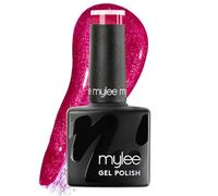 Mylee Esmalte de Uñas Gel Semipermanente 8ml [Kiss The Season ] - Manicura y Pedicura UV/LED, Uso Profesional y Doméstico, Larga Duración, Fácil de Aplicar [Fine Glitter Range] Vegan & Cruelty Free