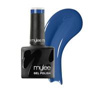 Mylee Esmalte de Uñas Gel Semipermanente 8ml [Monday Blue] - Manicura y Pedicura UV/LED, Uso Profesional y Doméstico, Larga Duración, Fácil de Aplicar [Blue Range] Vegan & Cruelty Free