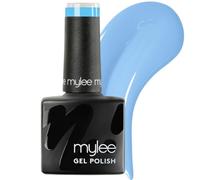 Mylee Esmalte de Uñas Gel Semipermanente 8ml [Sky Dive] - Manicura | Pedicura UV/LED, Uso Profesional y Doméstico, Larga Duración, Fácil de Aplicar [Blue Range] Vegan & Cruelty Free