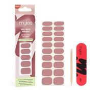 Mylee Gel Nail Wraps [Tainted Love] - Adhesivos de gel pre-curado para una manicura instantánea, Sin lámpara, sin desconchones, acabado brillante, Larga duración, Fácil de aplicar
