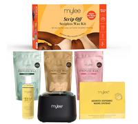 Mylee Kit de Depilación Profesional con Calentador de Cera Digital y Perlas para Cara, Cuerpo, Bikini y Más - Esenciales para Resultados de Salón en Casa