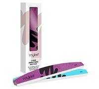 Mylee Limas de Uñas de Espuma de Doble Grano 100/180, Pack de 2 - Manicuras