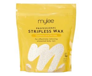 Mylee Professional Perlas de Cera Depilatoria 500g, Bolitas Sin Bandas, Sin Dolor para Cuerpo, Cara e Ingles (Coco y Árnica)