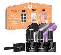 Mylee Set de Esmalte de Uñas en Gel Semipermanente Trio con Imán 3x8ml [Sweet Escape] - Bake Me Happy Collection - UV/LED Nail Art, Manicure y Pedicure, Uso Profesional y Doméstico [Navidad 2025]