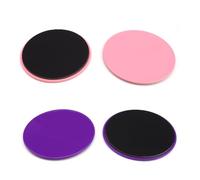 MYLERCT Discos Deslizantes Fitness, 4 Piezas Sliders Fitness, se Pueden Utilizar para Ejercicios de Músculos Abdominales, Yoga, Pilates Adecuados para Personas Que Hacen Ejercicio y Entrenan