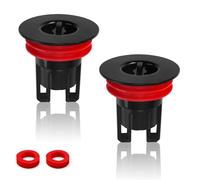 MYLERCT Válvula Antiolores Ducha 45mm, 2 Piezas Desague Antirretorno con Sello Magnético, para Drenaje de Piso: Baño, Cocina, Fregadero y Balcón