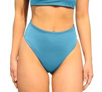 MYLILY Braga de Bikini Brasileña Señoras Bleu Clair | Braguita de Bikini Señoras | Braga de Traje de baño | Braga de Bikini Teen Shaping (L)
