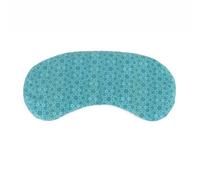 MYLILY Máscara Yoga Calentable - Cojín para Ojos Lavanda & Semillas de Lino | Compresa Ocular Caliente | 100% Algodón | Relajación & Meditación, Turquesa