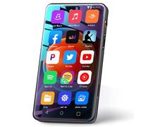 MYMAHDI Reproductor MP3 con Bluetooth y WiFi de hasta 1 TB, reproductor de música con pantalla táctil de 4" con Spotify, YouTube, reproductor MP3 Android en streaming con audible, reproductor MP4 HiFi