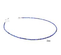 MYMEO Bohemia - Collares de cuentas de semillas simples para mujer, hechos a mano, piedra natural, gargantilla para hombre, cadena de clavícula, joyería de moda, 50cm, 50 cm, lapislázuli