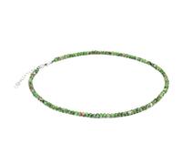 MYMEO Collares bohemios de piedra natural real para mujeres y hombres, estilo simple y pequeño, gargantilla de cadena de clavícula, 50cm