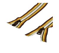 MYMERCERIE Cierre a prueba de viento Boca separable Multicolor - Tamaño 80cm