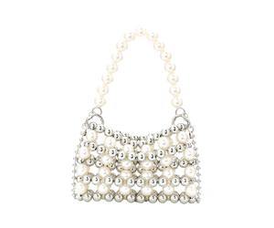 myMo at night Bolso de mano plata / blanco perla One Size plata / blanco perla