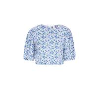 MYMO Blusa 'Spring Summer' azul / verde / orquidea / blanco M azul / verde / orquidea / blanco